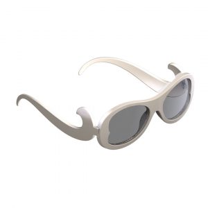 sleeg completo con astine color beige e clip occhiali da sole color beige